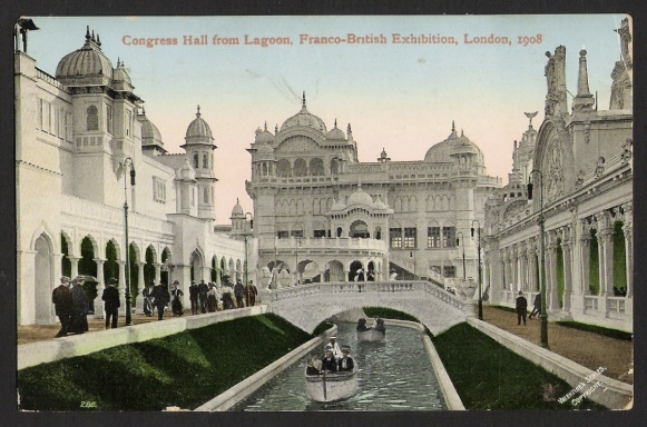 FRANCO-BRITISH 1908. Congress Hall. FRANCO-BRITISH 1908. Congress Hall.